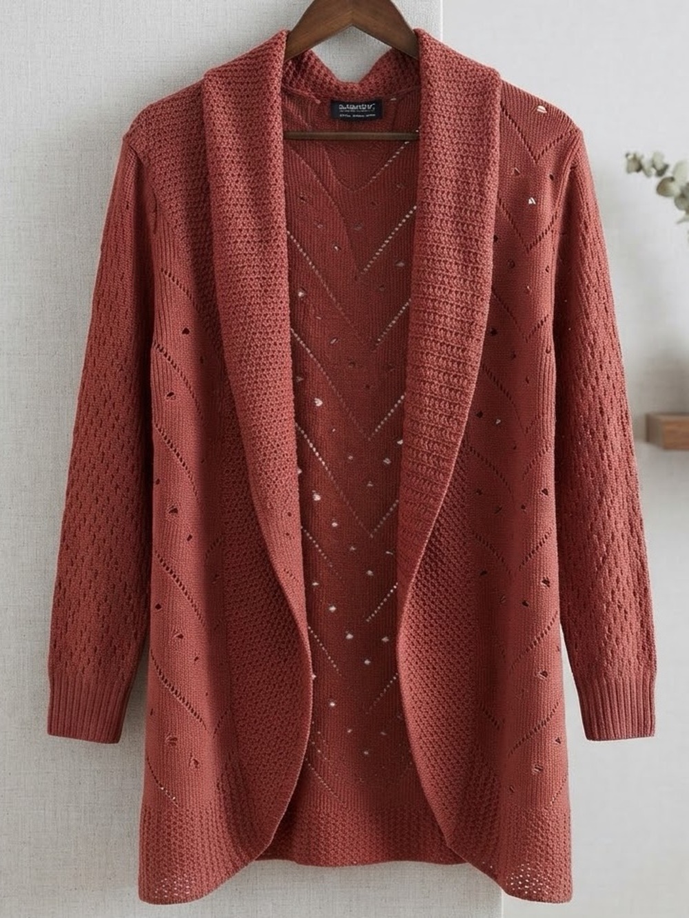 Bloomchic Plus Size Open-Front Knit Sweater Cardigan